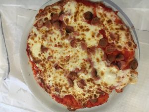 Glutenfreie Pizza auf Stromboli