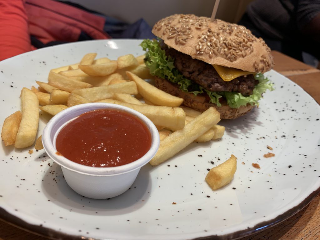 Glutenfreier Burger in Frankfurt